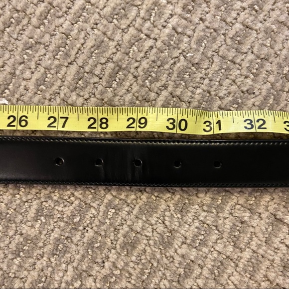 Prada Men’s Black Leather Belt NWOT - Picture 7 of 7